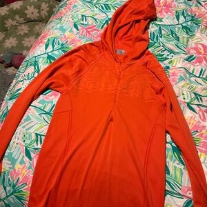 Athleta 3/4 Zip hoodie activewear